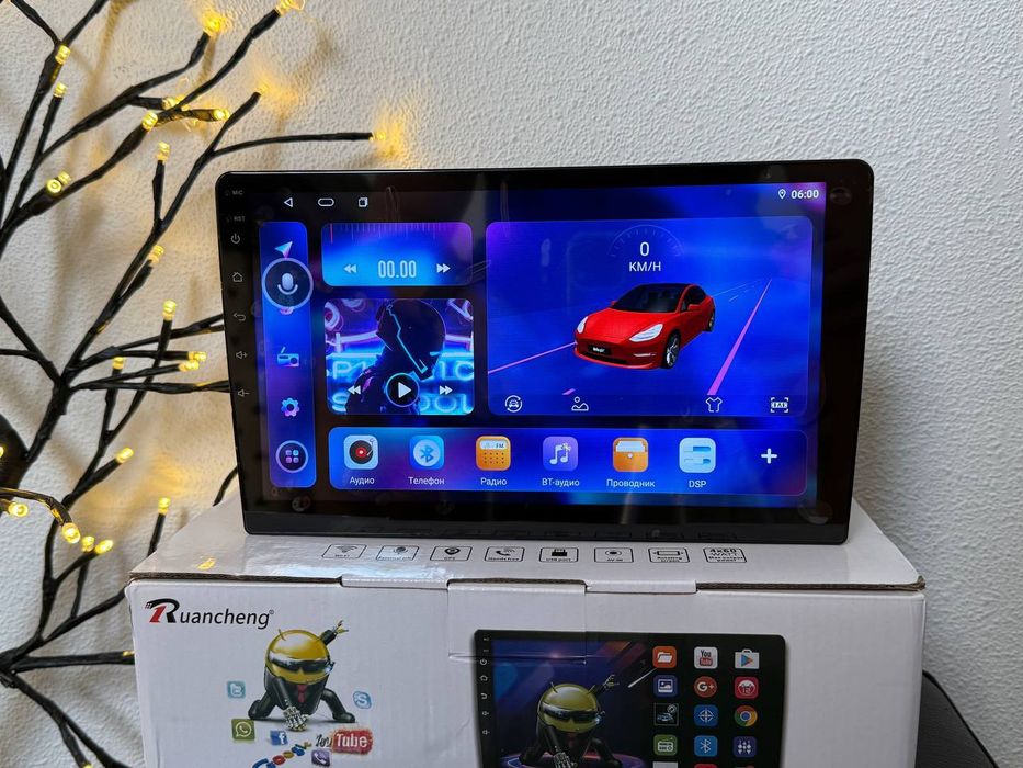 Автомагнитола 9" 6/128GB с Carplay/Android Auto с 4g TDA 7851