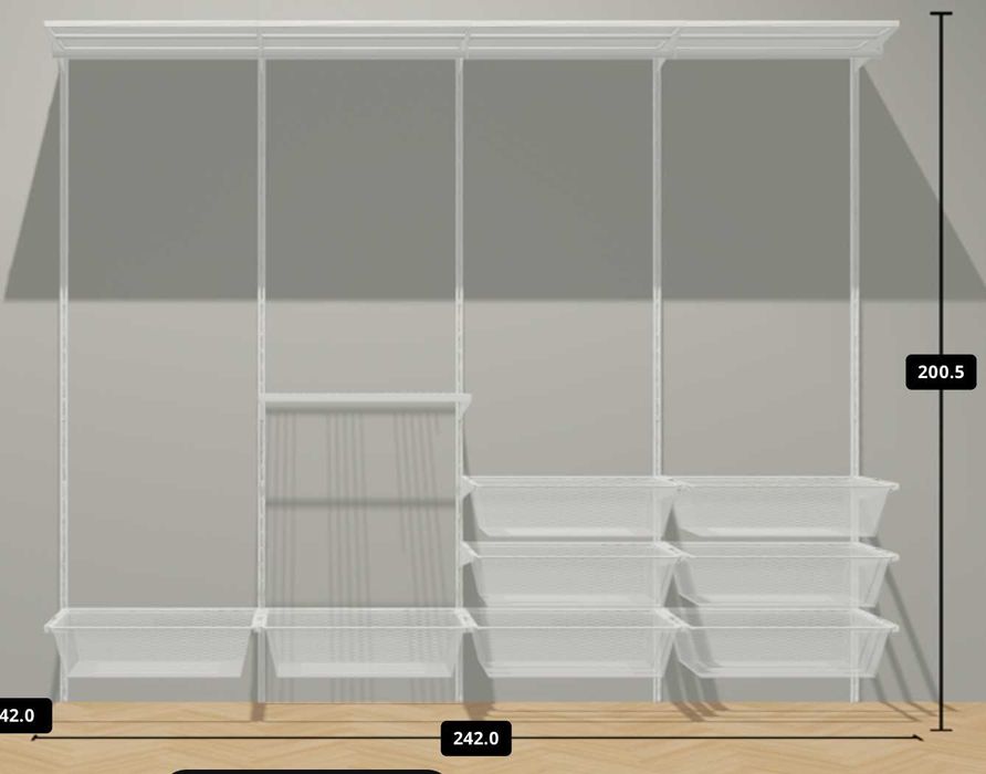 System przechowywania IKEA BOAXEL 43 elementy