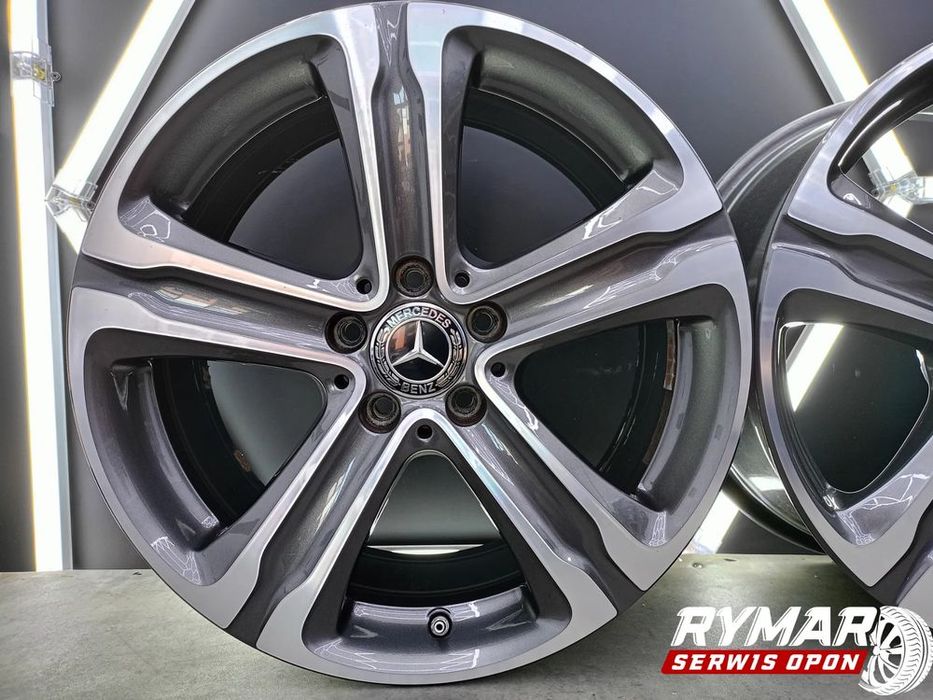 śląsk alufelgi 8x18 5x112 et38 oe mercedes komplet