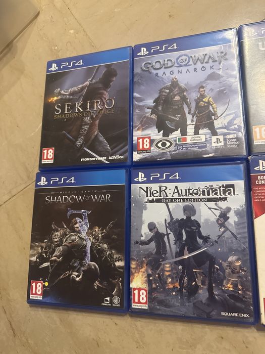 Conjunto de jogos ps4