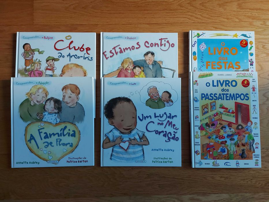 Livros novos variados
