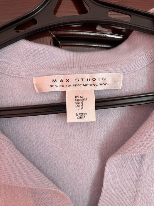Модна кофтина Max Studio зі шерсті мериноса