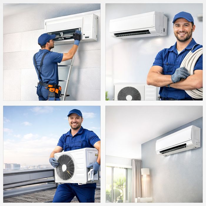Установка, чистка, обслуживание кондиционеров