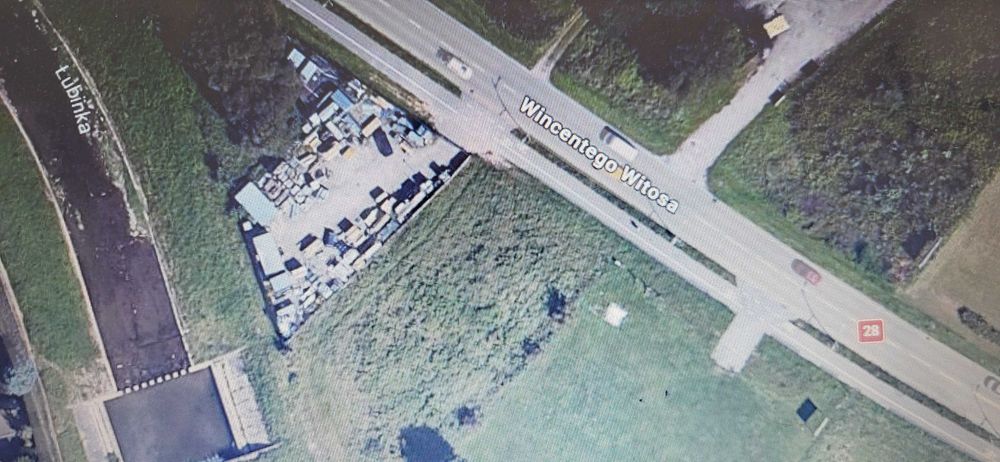 WYNAJMĘ PLAC 8 ARÓW – Przy obwodnicy Nowego Sącza | Monitoring | Prąd, Brama na pilota.