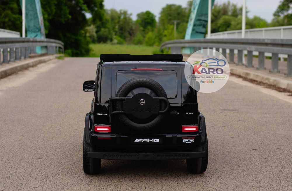 Auto na Akumulator Mercedes G63 4x4 Pilot LED 24V Pilot rodzicielski