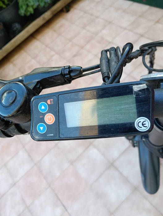 Bicicleta elétrica Shimano de 7 velocidades