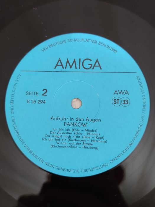 Pankow. Rock. Niemcy. LP VG++