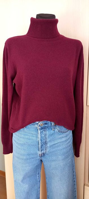 Noa Noa sweter golf wełna r. L/40