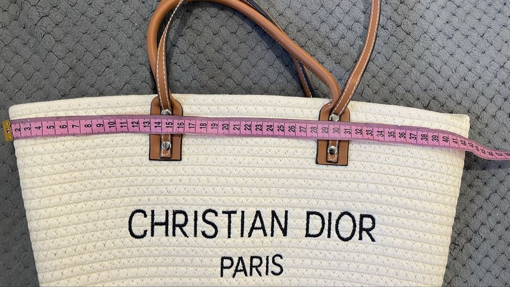 Новая пляжная сумка Dior