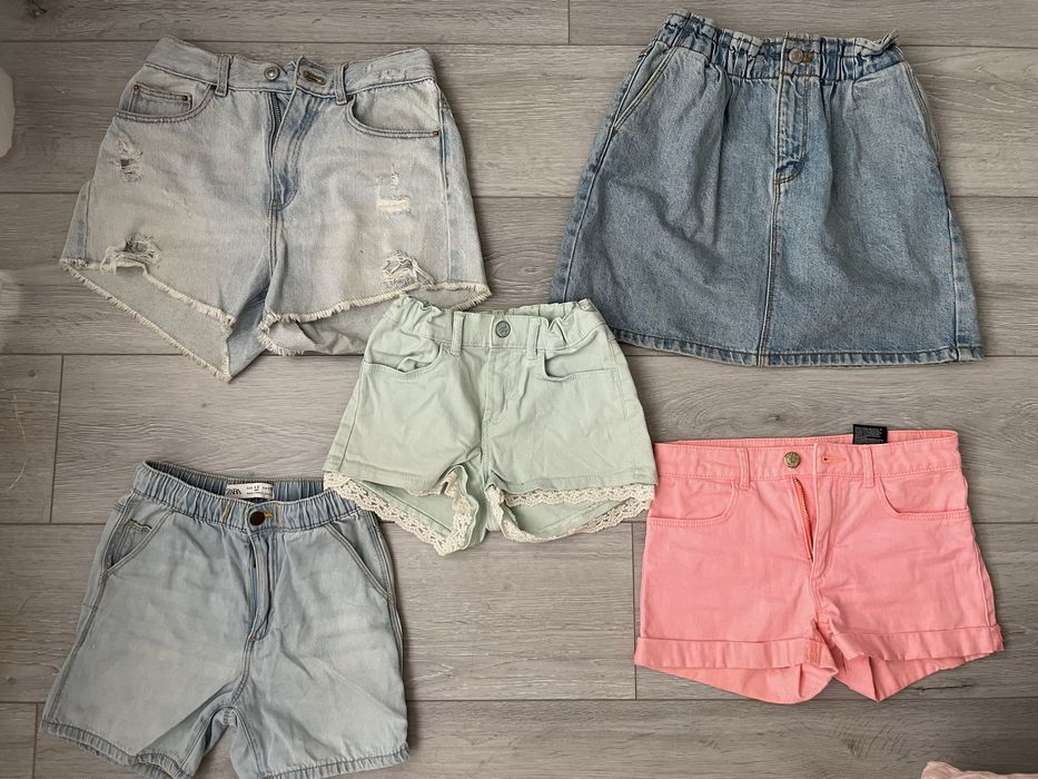 Шорти джинсові Zara , H&M