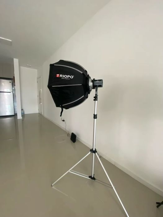 Софтбокс Triopo 65 см з кріпленням Bowens + соти