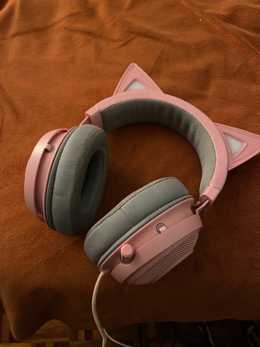 Fones Headset Razer Kraken Kitty Edition - Rosa