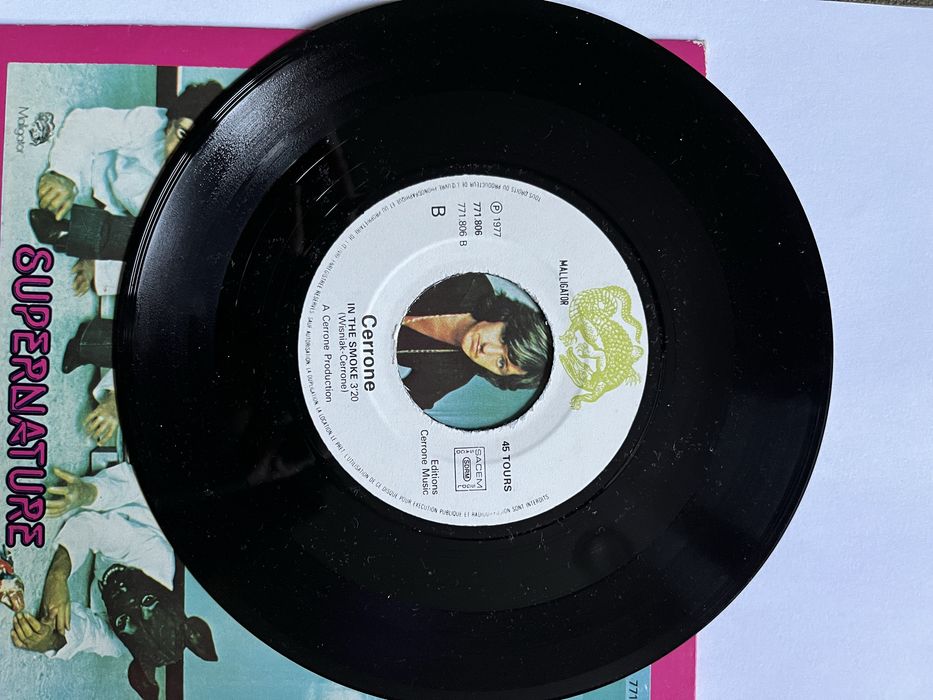 Cerrone ‎– Supernature 7 inch Single 45 T / NMINT