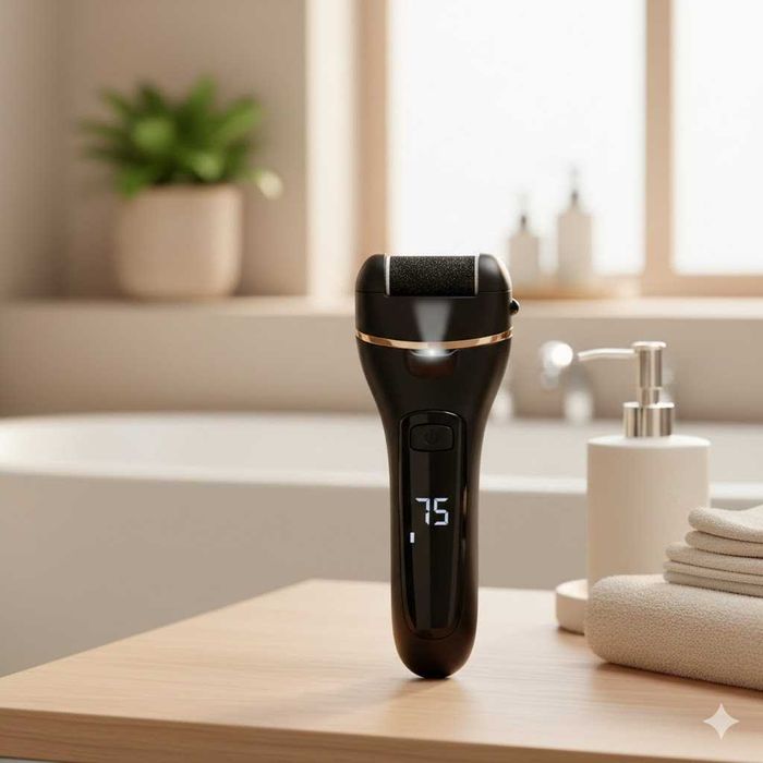 NOWY Pilnik Elektryczny Tarka Do Pięt Frezarka Do Stóp Bezprzewodowy