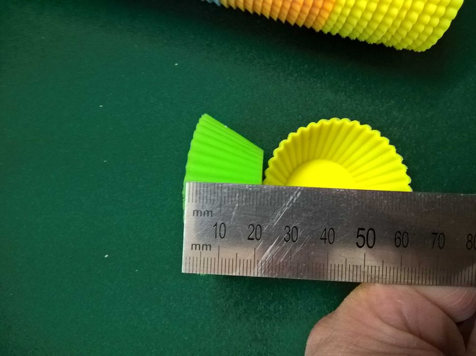 Форми для міні кексів силіконові 5х2 см