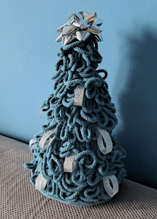 CENA ZA CAŁOŚĆ  Zestaw choinek. Świąteczne Włóczka sznurek  bawełniany