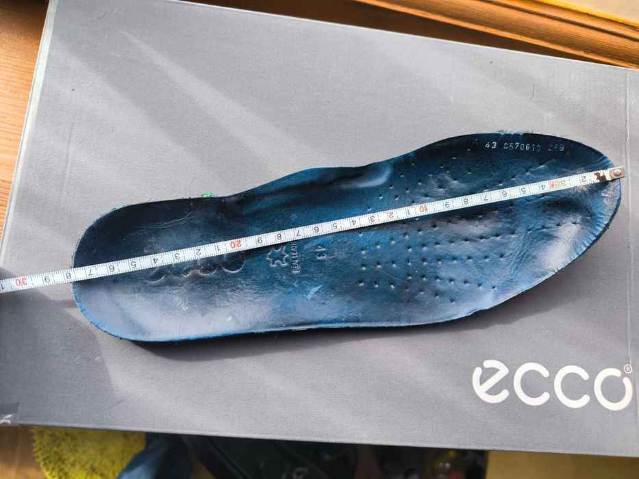 Кожанные ботинки Ecco Ennio GoreTex (43 размер)