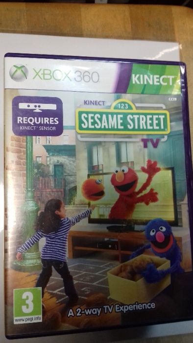 Kinect ulica sezamkowa, sesame street xbox 360 Sklep Tychy, wymiana