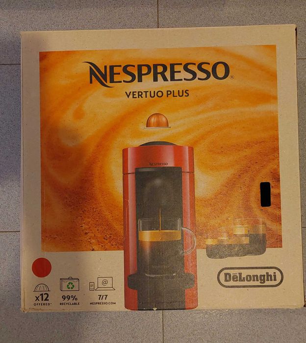 Máquina Nespresso Delonghi Vertuo Plus