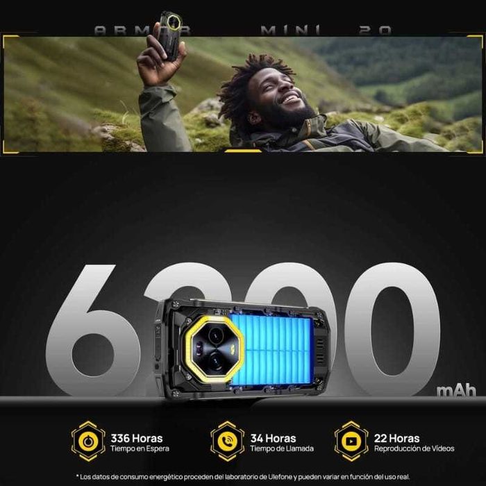 Ulefone Armor Mini 20 8GB/256GB IP69K 2.2GHz