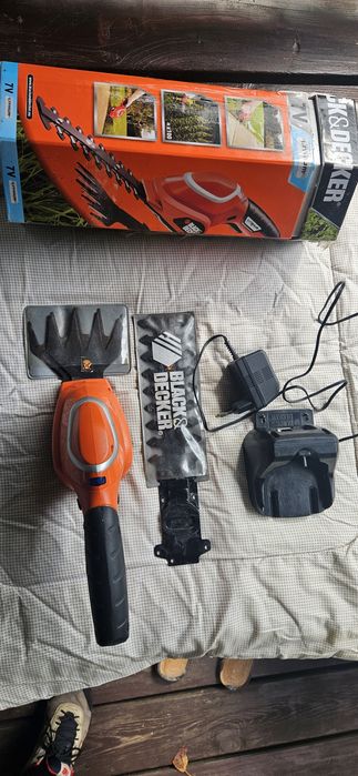 Black&Decker Nożyce do żywopłotu i trawy