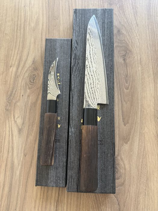 Tojiro Shippu Black – Gyuto 180 mm + Petty 70 mm – Made in Japan
