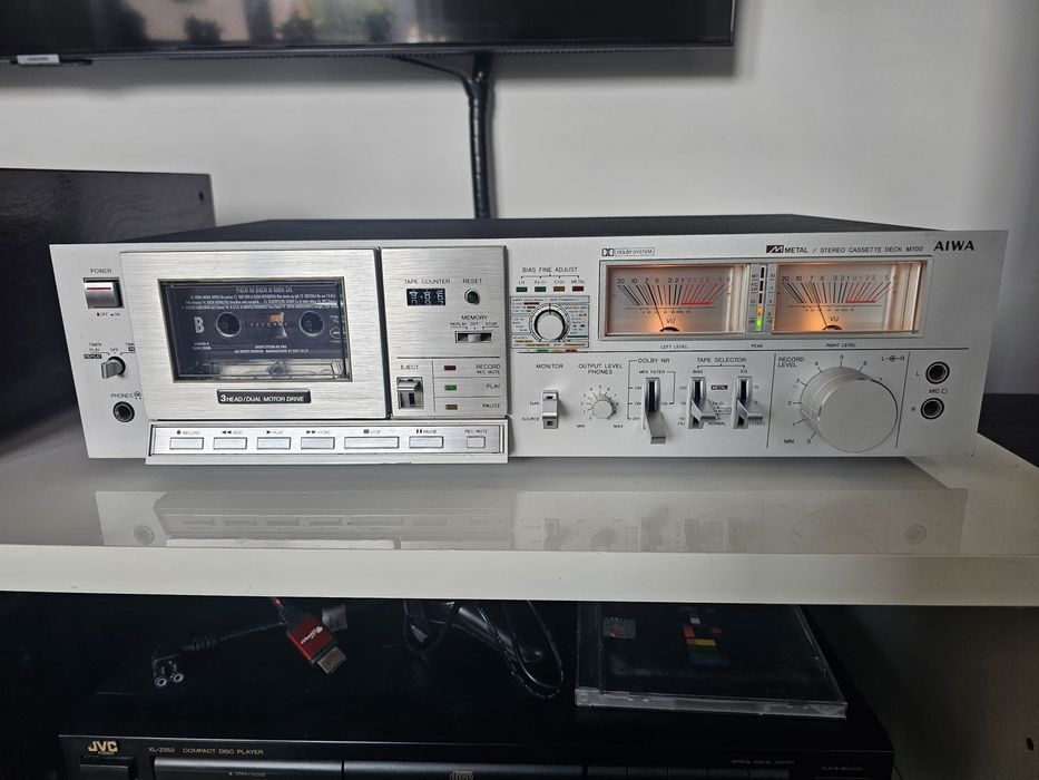 Magnetofon AIWA AD-M700E 3 głowice po serwisie