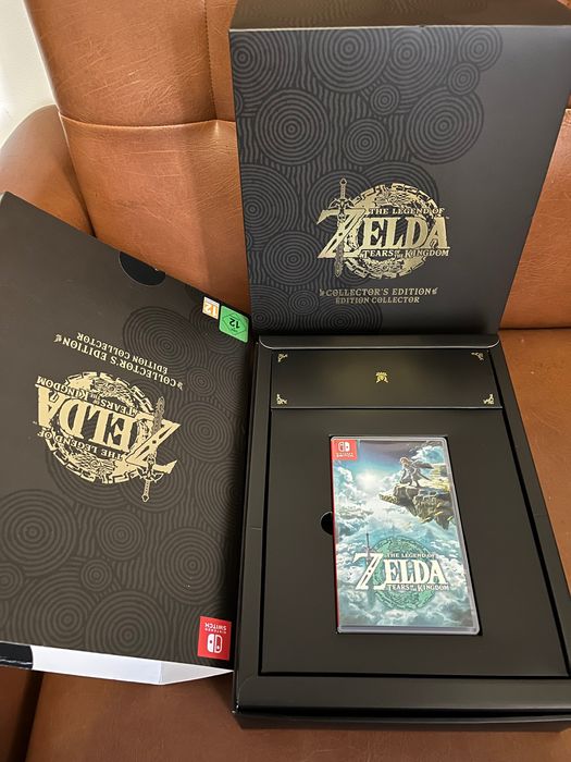 Jogo Zelda Tears of the Kingdom Collector's Edition p/ Nintendo Switch