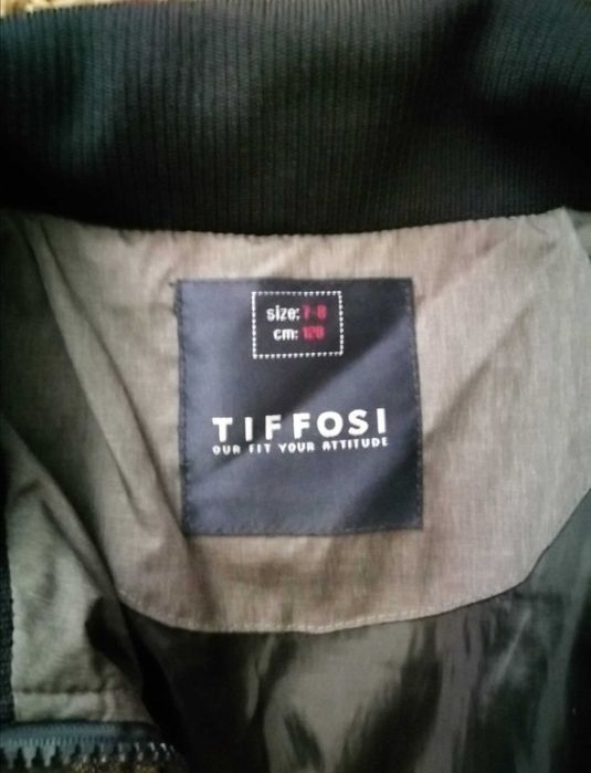 Kispo Tiffosi cinzento com capuz amovível