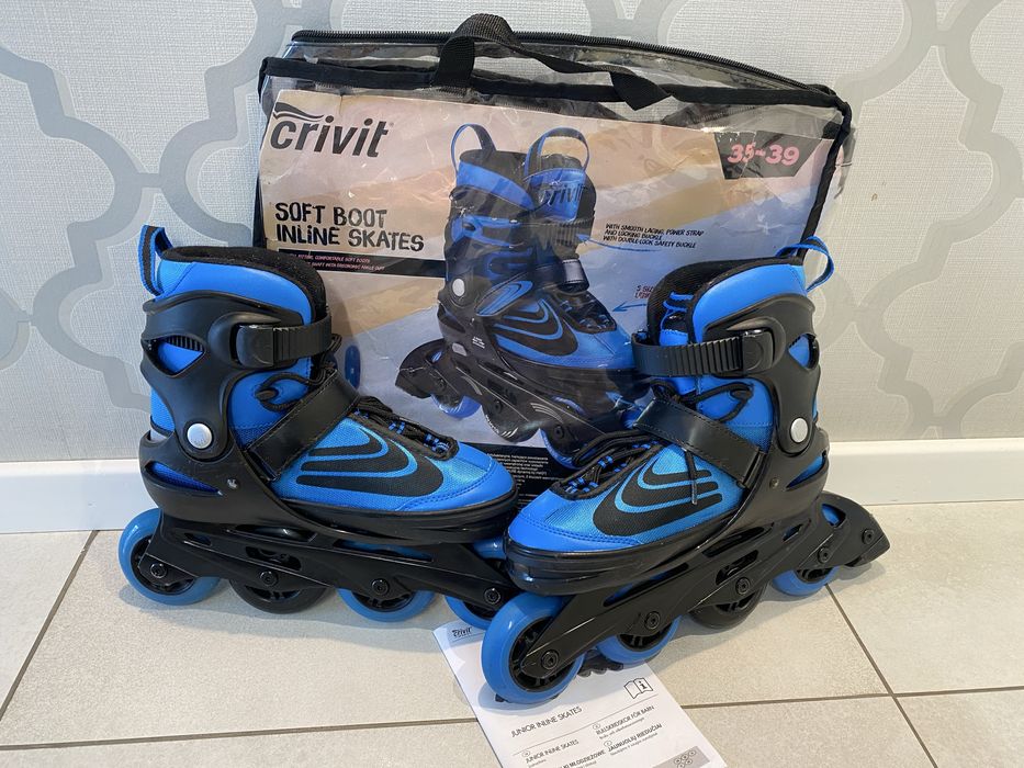 Łyzworolki regulowane Crivit 35-39