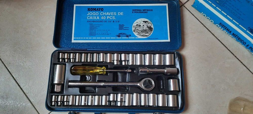 Jogo de Chaves de Caixa - 40 peças
