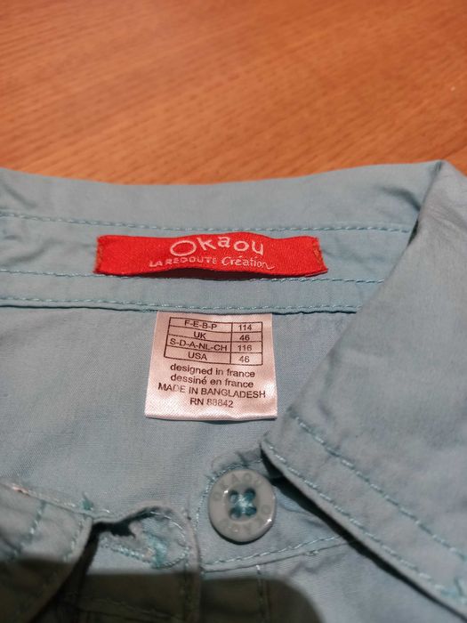 Vestido turquesa 1 ano