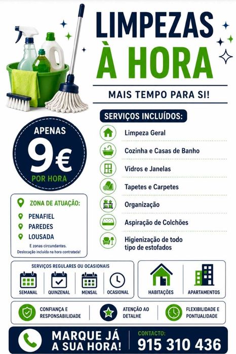 Limpezas domesticas