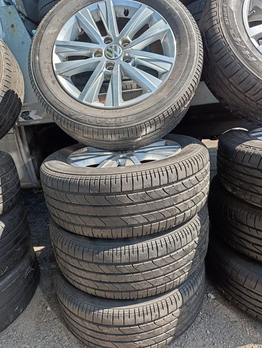 Диски з колесами wv 5/112/r16,Golf 4/5/6/7/8,Pasat B5/6/7/8,Caddy Toura Skoda, Octavia,super BTiguan,8mm літо,