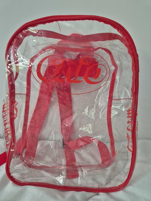 Plecak Chio chips coca cola coke Dragon Ball Z vintage 2002 rok czerwony