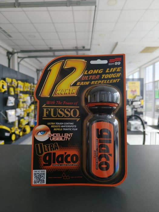 Антидощ Soft 99 Glaco, абразивний очисник скла, очисник водного каменю