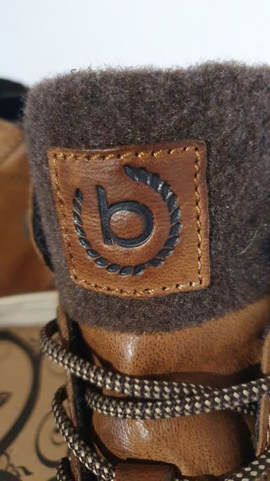 Trzewiki nowe męskie ocieplane Bugatti rozmiar 44 / wkładka 29 cm