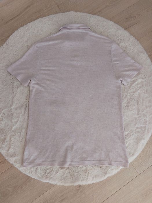 Bluzka koszulka T-shirt COS 100 % len męska L