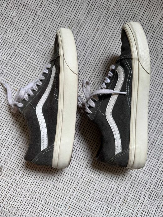Vans Венси замшеві кеди хакі зелені, 39 (25 см) — оригінал, унісекс