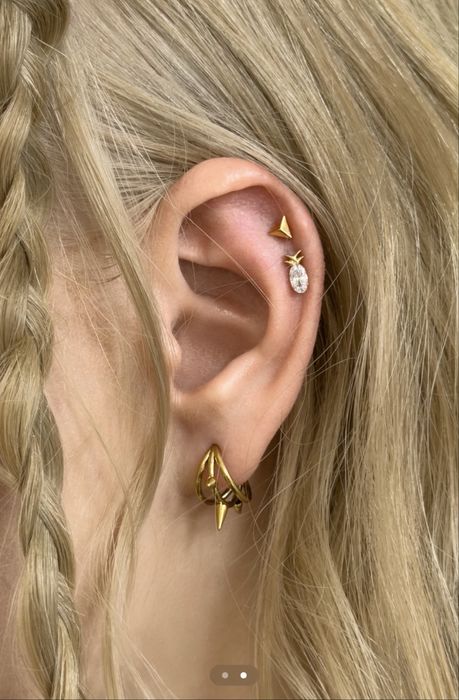 Сережки для пірсингу Poche