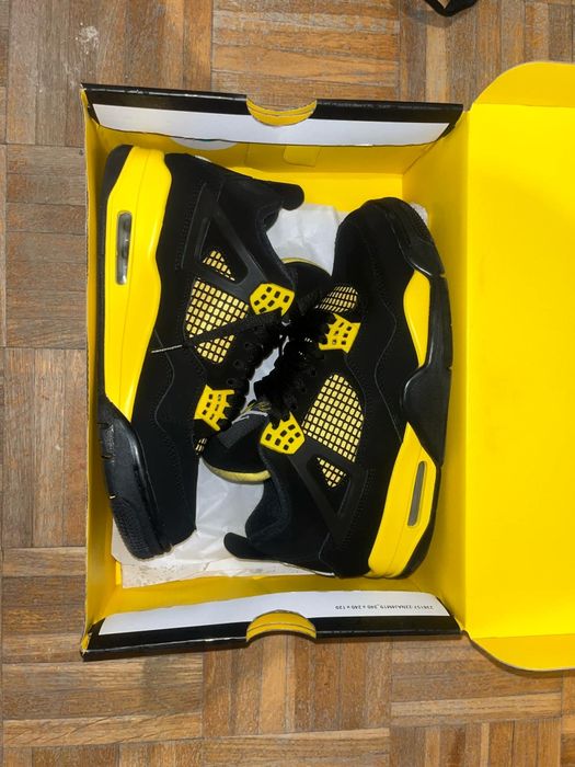 Buty Nike air jordan 4 retro yellow thunder Prosze zobaczyć opis