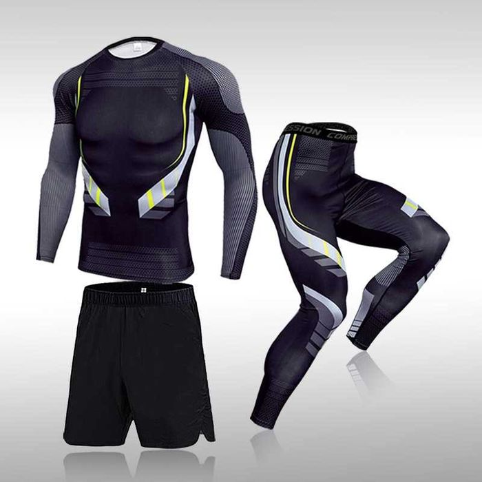 Компрессионный костюм 4 в 1 PRO COMBAT Compression