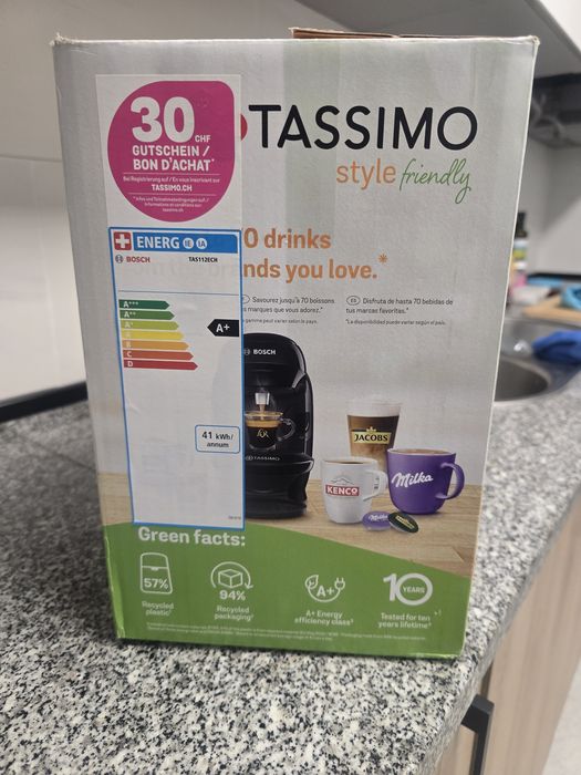 Maquina de café bosch tassimo usada 2 vezes