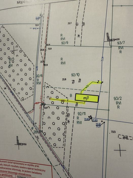 działka 10ar UZBROJONA z domkiem holenderskim obok Torunia