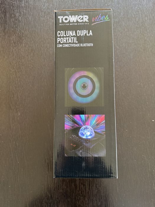 Coluna Dupla Portatil