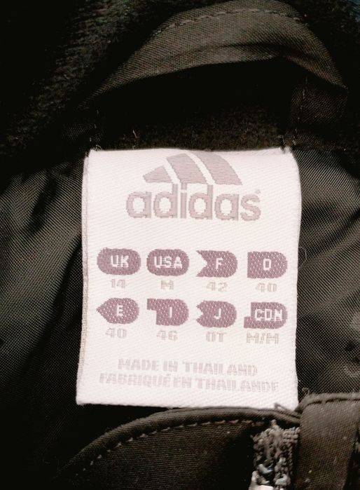 Damska czarna gruba kurtka  adidas L