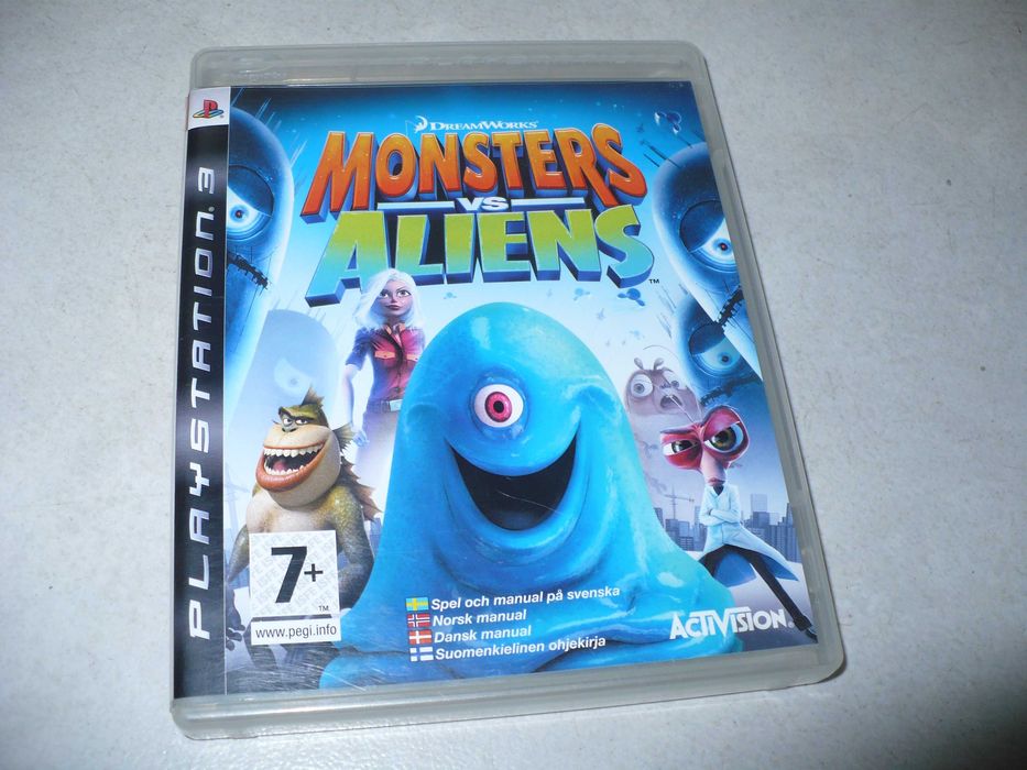 Na PS3,, Potwory Kontra Obcy''