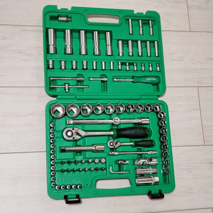 Набор инструментов 1/4" и 1/2" 94ед. TOPTUL GCAI094R