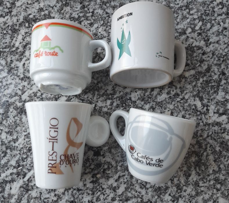 Chávenas cafe colecção
