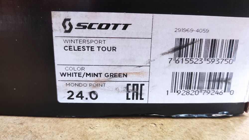 Nowe buty skitourowe Scott CELESTE Tour roz. 24